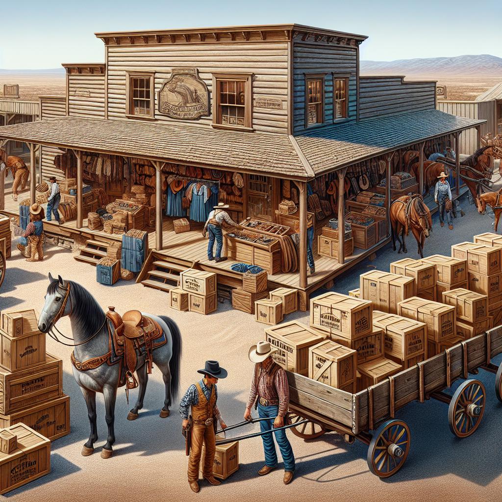 Western store relocation illustration.