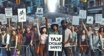 Community Honors Cyclist Alex Rozos; Calls for Enhanced Bike Safety Measures