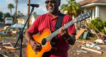 Greensboro Musician Leads Community Recovery Efforts Following Hurricane Helene Destruction