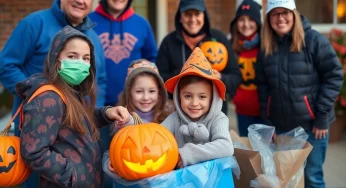 Volunteers in Hickory Bring Halloween Cheer to Kids Affected by Hurricane Helene