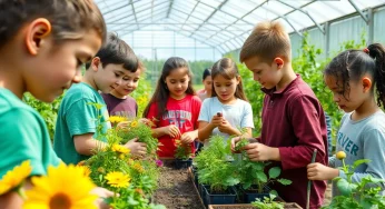 Polk County High School Receives $1,000 Grant for Greenhouse and Garden Projects