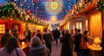 Asheville Celebrates the Holidays with Pop-Up Bars and Art
