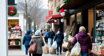 Asheville’s Post-Christmas Shopping Trends and Recovery Efforts