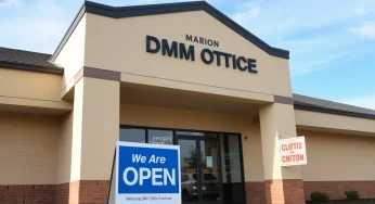 Marion DMV Office Reopens After Hurricane Helene
