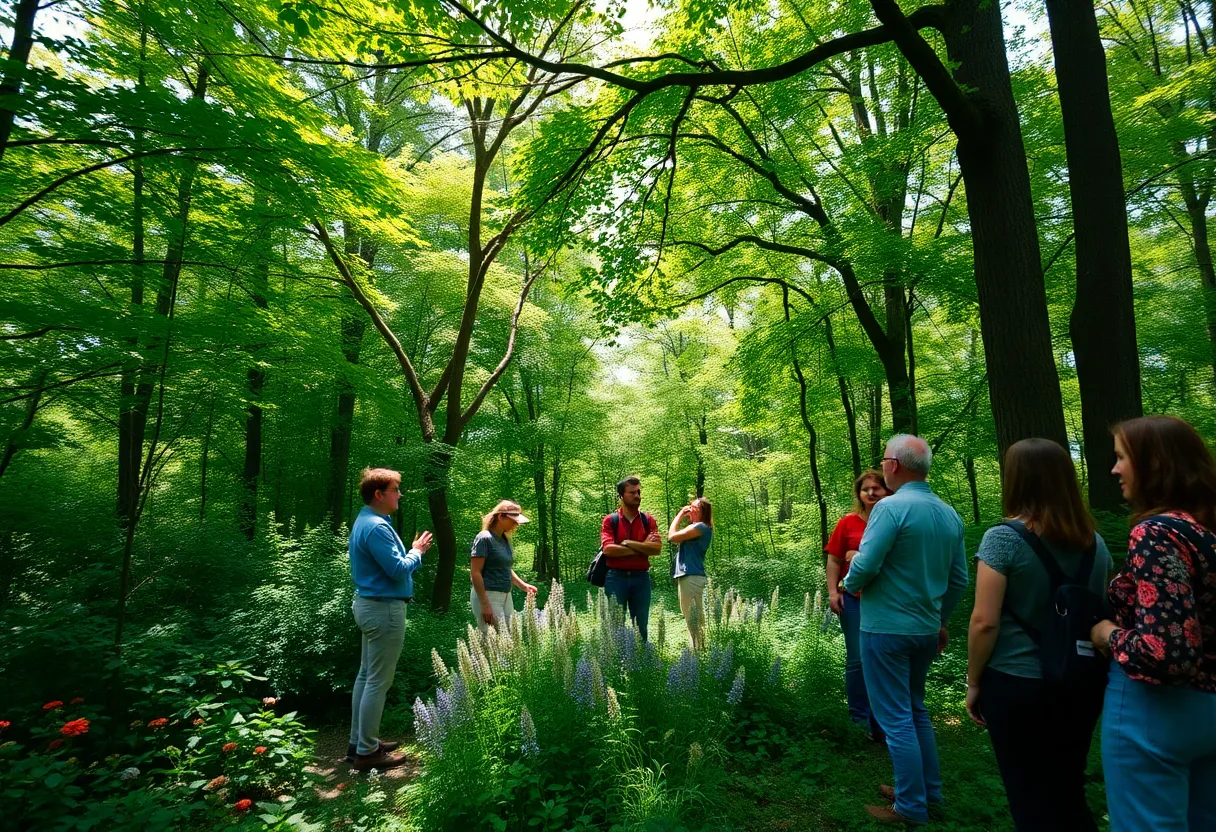 Asheville residents gather to save their urban forest