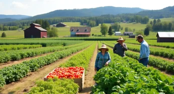 Farming Flourishes in Western North Carolina