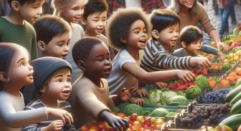 San Francisco First Graders Embark on Fruity and Veggie-Filled Adventure at Farmers Market