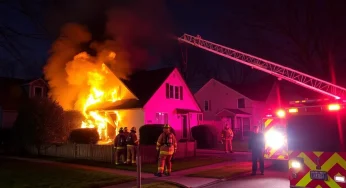 House Fire in Asheville Injures One Early Monday Morning