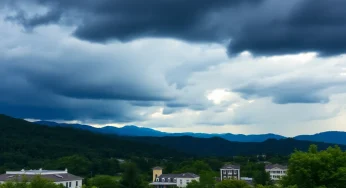 Heavy Rainfall Looms for Asheville After Dry Spell