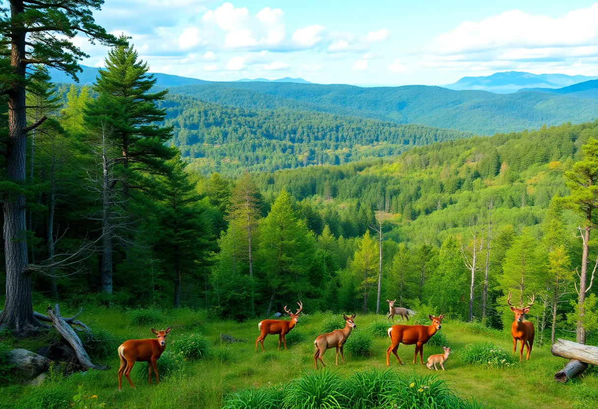 Wildlife in Pisgah National Forest