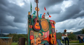 Asheville Artist Reflects on Dollywood Journey Amidst Storm