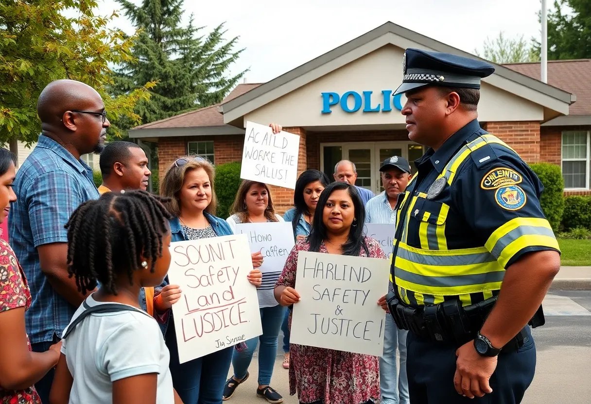 Residents of Asheville seeking justice for child safety