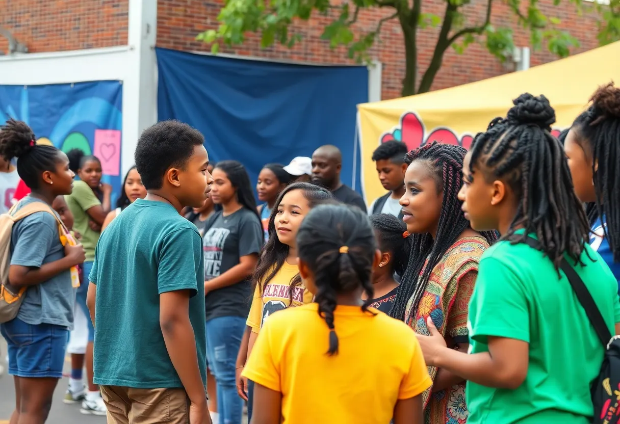 Youth empowerment programs in Asheville honoring Elder John R. Hayes