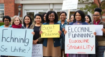 Educators in Asheville City Schools Demand Funding Stability