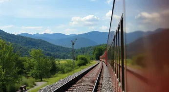 Asheville Rail Line Set to Reopen After Hurricane Helene