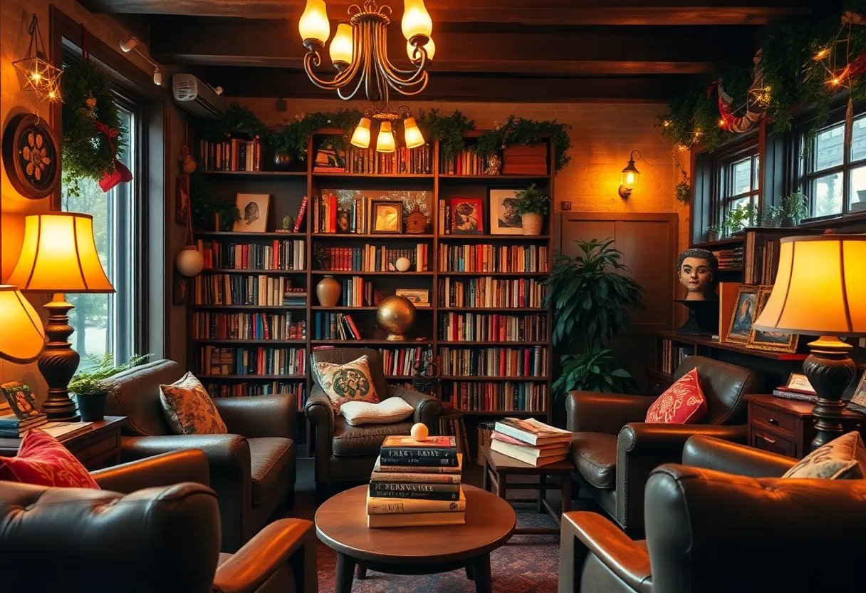 Literary discussion event in Asheville featuring community members