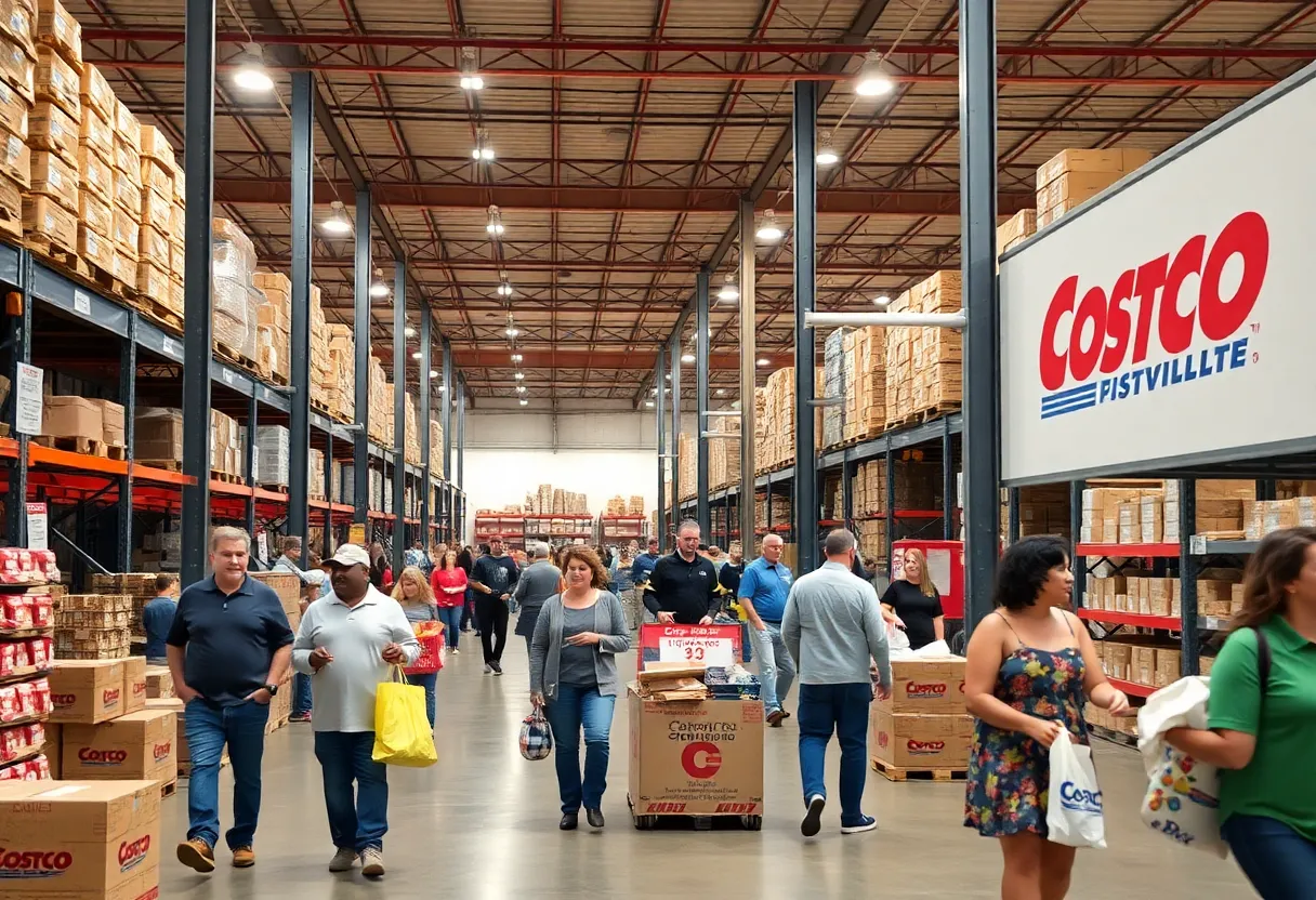 Proposed Costco warehouse location in Asheville