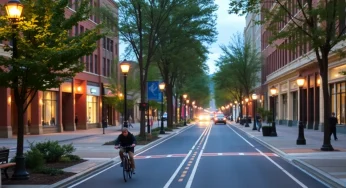 Asheville’s Streetscape Project Enhances Coxe Avenue Safety