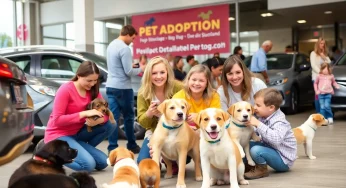 Asheville Hosts Community Dog Adoption Day at Mercedes-Benz