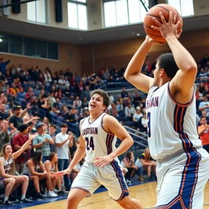 Celebration in gym for Mr. Basketball award
