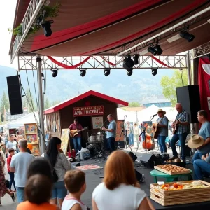 Festival performers and artists at the Asheville Amadeus Festival 2025