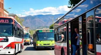Bus Service Resumes on Swannanoa River Road in Asheville