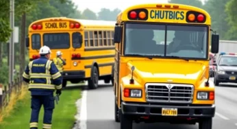 Buncombe County School Bus Collision, No Injuries Reported