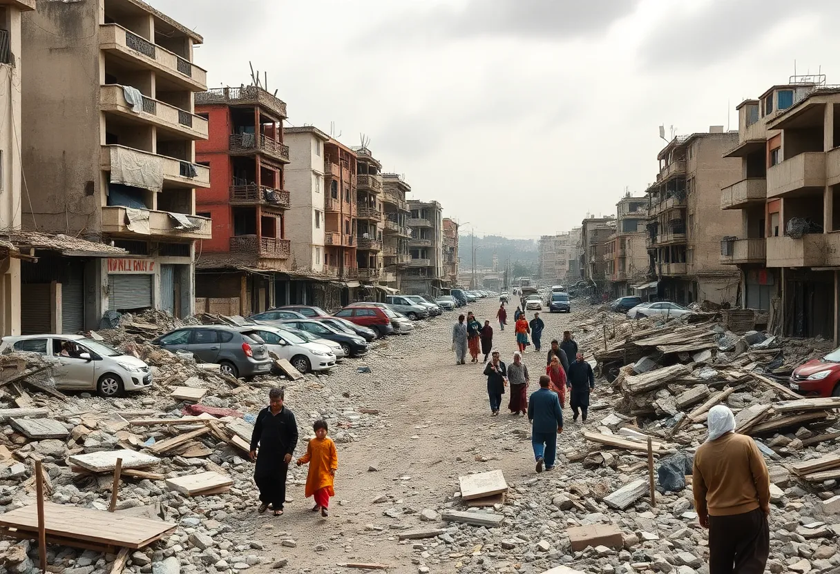 Destruction and humanitarian crisis in Gaza