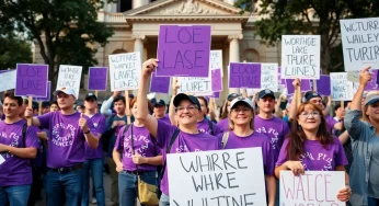 Historic Strike by SEIU Local 721 Workers in Los Angeles