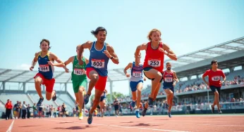 UNC Asheville Track and Field Team Shines at Catamount Classic