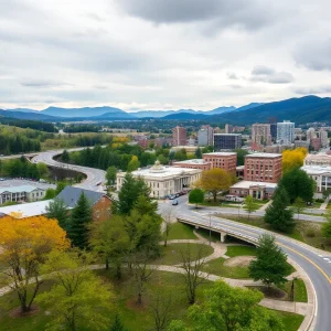 Community recovery efforts in Asheville following Hurricane Helene.