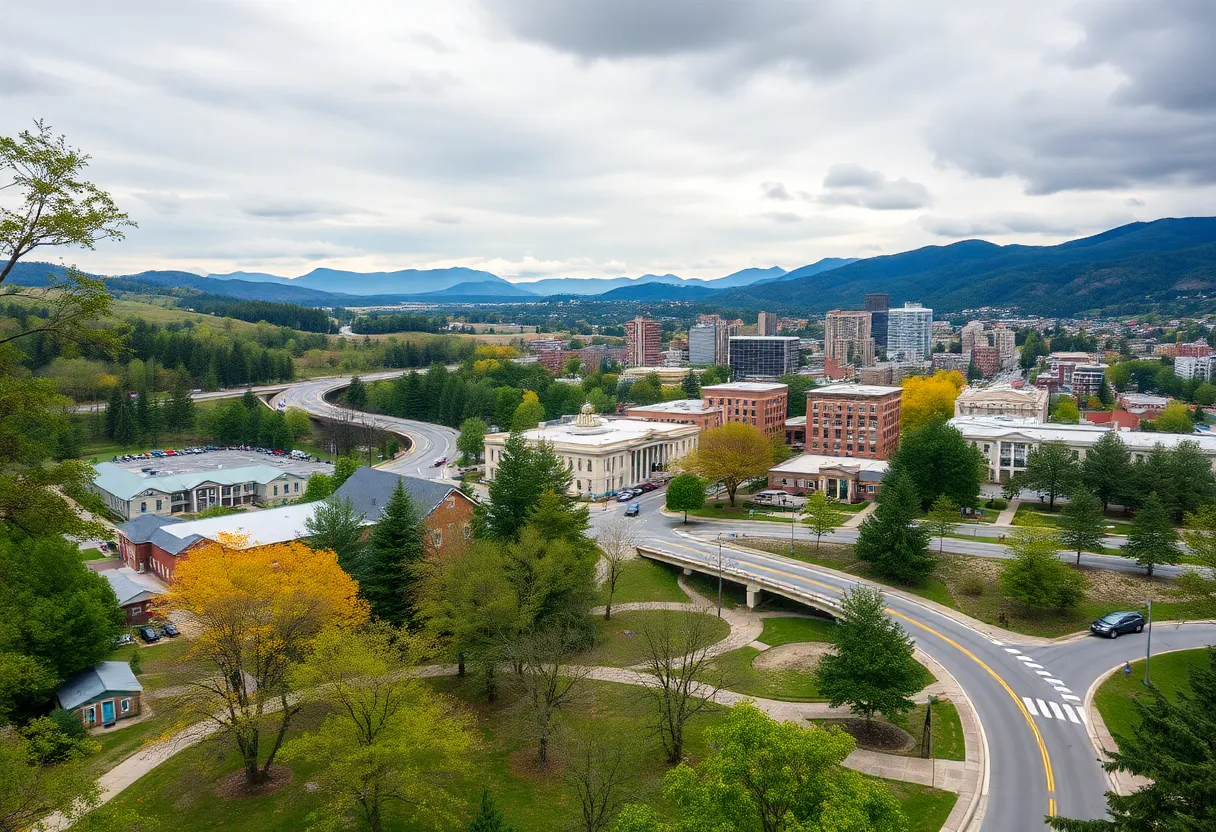 Community recovery efforts in Asheville following Hurricane Helene.
