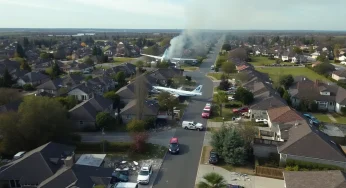 Cessna Citation Aircraft Crashes into San Diego Neighborhood