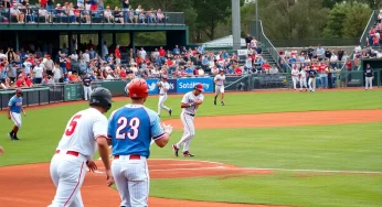 East Tennessee State University Defeats UNC Asheville in Baseball