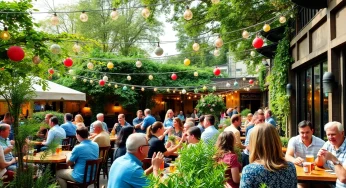 Hi-Wire Brewing’s River Arts District Beer Garden Reopens