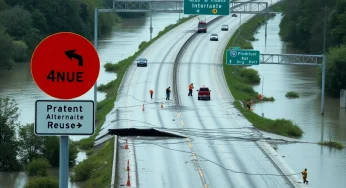 I-40 to Reopen in Stages After Hurricane Helene’s Flooding