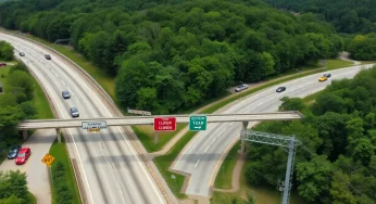 Interstate 40 West Closure Planned in Asheville