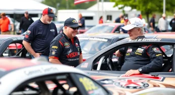 Asheville Hosts NASCAR Legends for Veteran Support