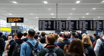 United Airlines Cuts Flights at Newark Amid Chaos