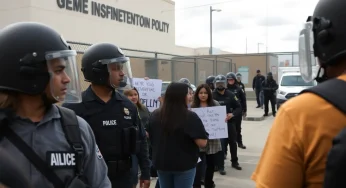 Newark’s Mayor Arrested Amid Immigration Facility Visit