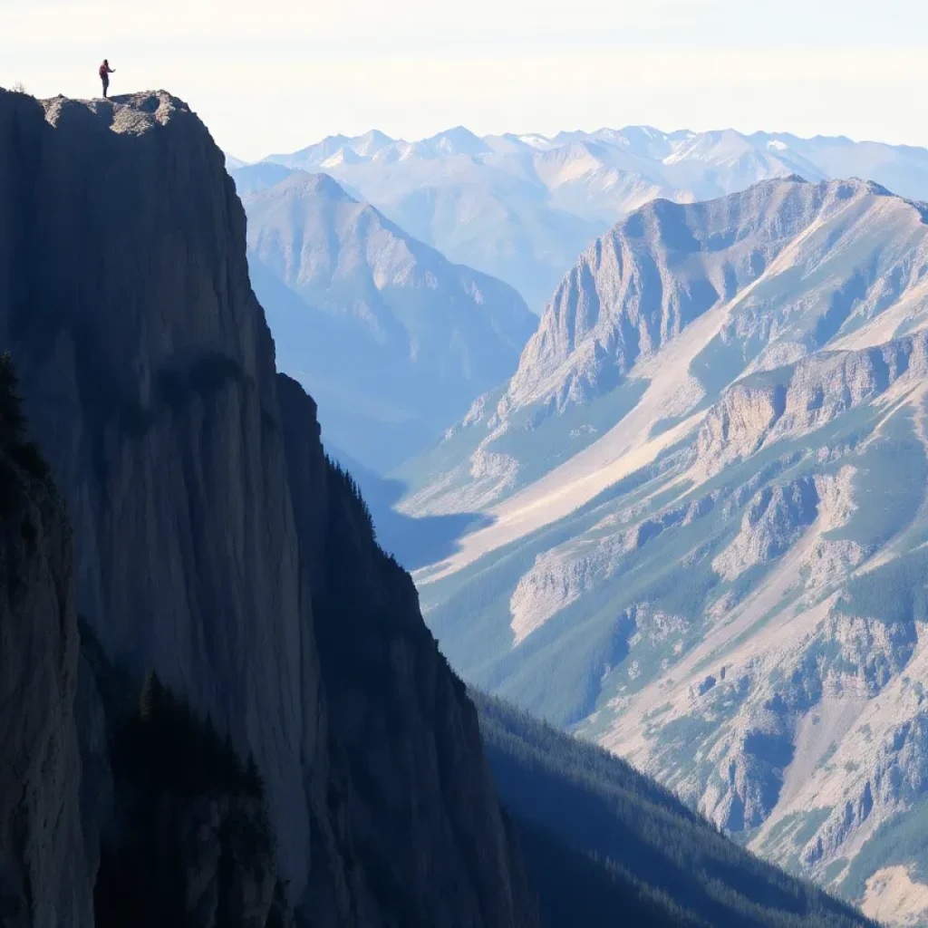 Rugged terrain of the North Cascades, ideal for climbing