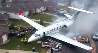 Tragic Private Jet Crash Disturbs San Diego Neighborhood