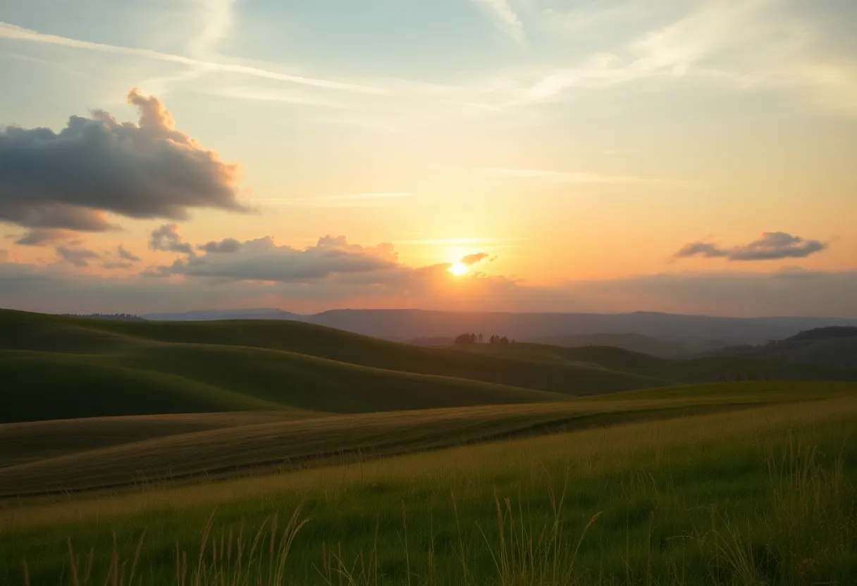 A peaceful Southern landscape honoring Squire Parsons