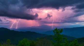 Severe Weather Alert Issued for Western North Carolina