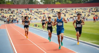 UNC Asheville Track and Field Shatters Records at Catamount Classic