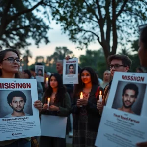 Community members holding vigil for missing man in Asheville