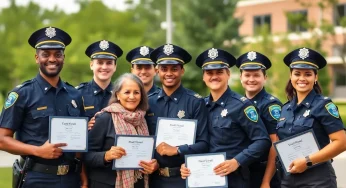 Record Graduation of Officers Strengthens Asheville Police Department