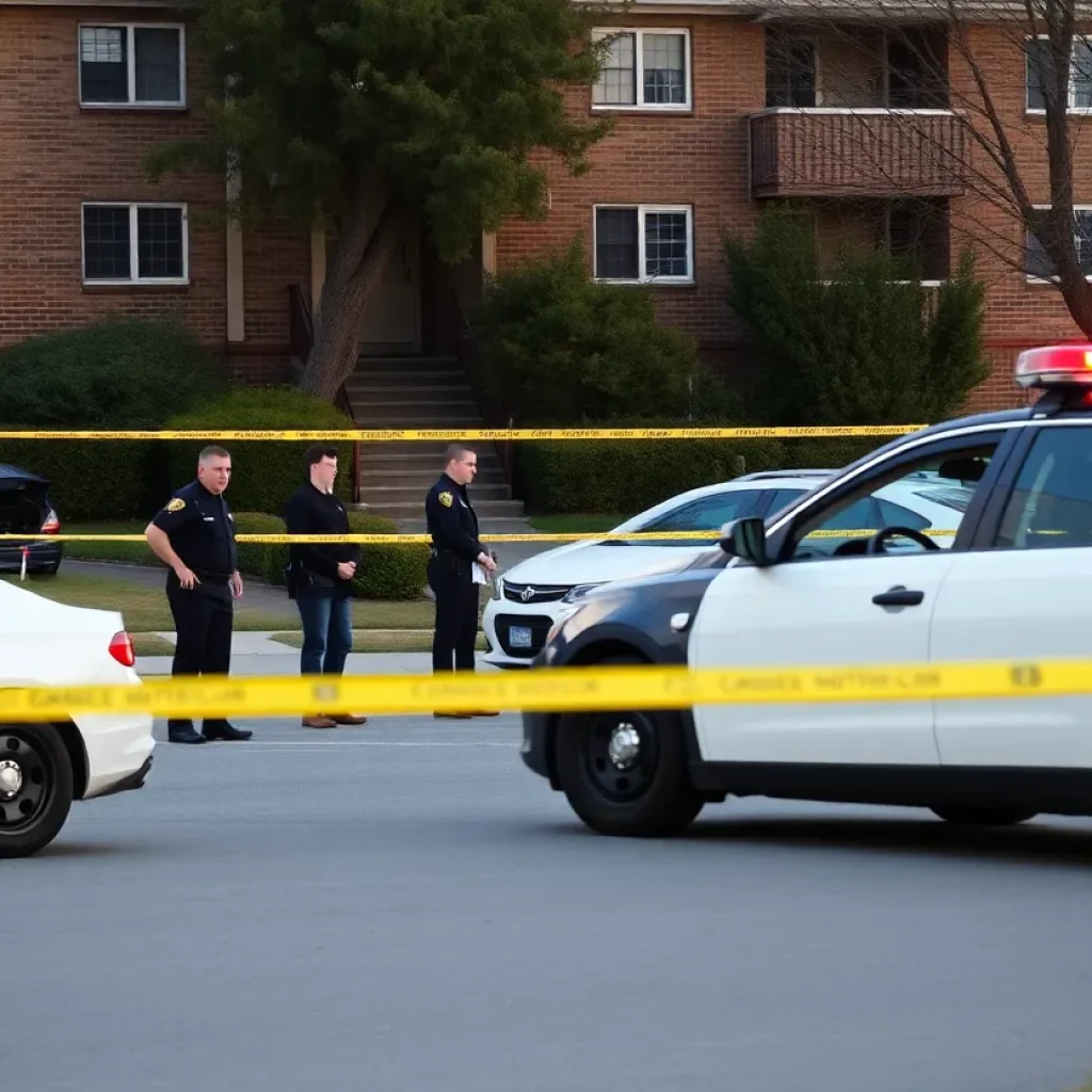 Asheville police investigating at Hillcrest Apartments