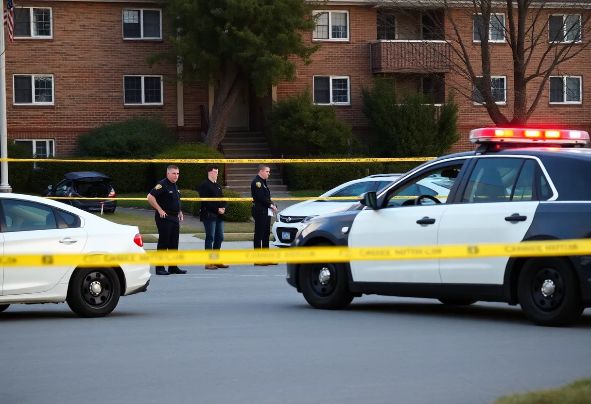 Asheville police investigating at Hillcrest Apartments