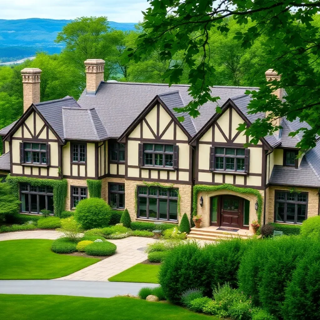 English Tudor-style mansion in Biltmore Forest